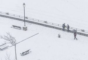 2018-02.28 NEVADA EN GETXO. FOTO: © TXETXU BERRUEZO ZÁRATE